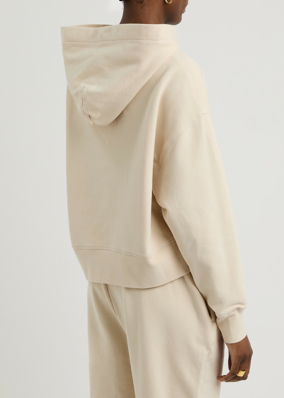Canada Goose Muskoka Hooded Cotton Sweatshirt Cream