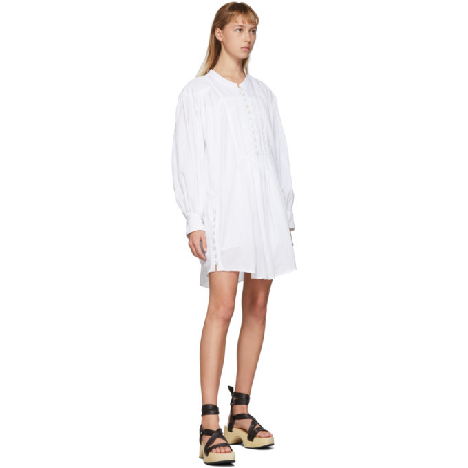 Isabel Marant White Yacolt Dress