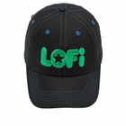 Lo-Fi Men's Ideas 6 Panel Cap in Black 