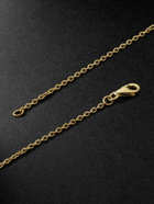 PATTARAPHAN - Baby Locket 14-Karat Gold Emerald Pendant Necklace