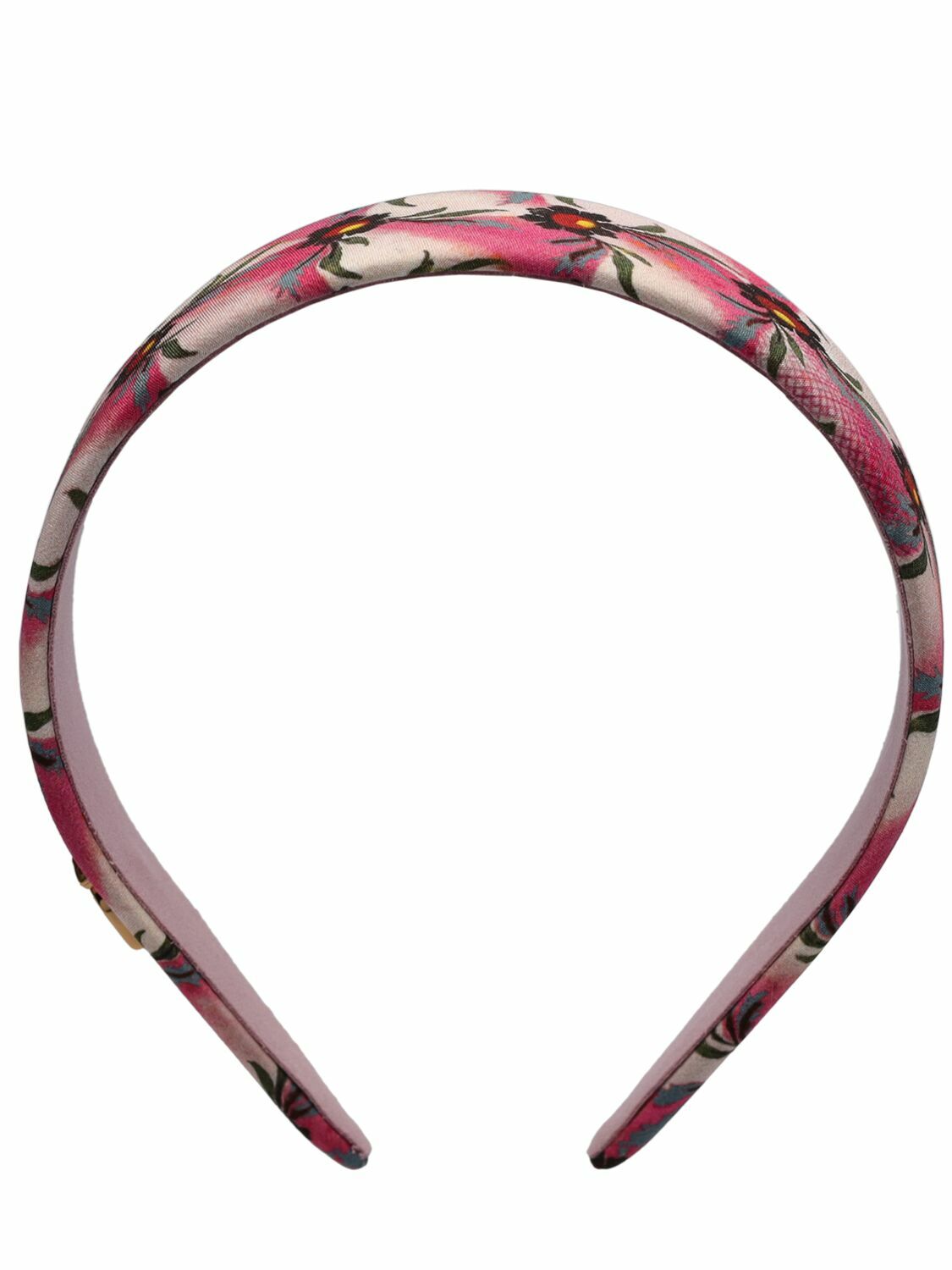 ETRO - Large Floral Printed Silk Headband Etro