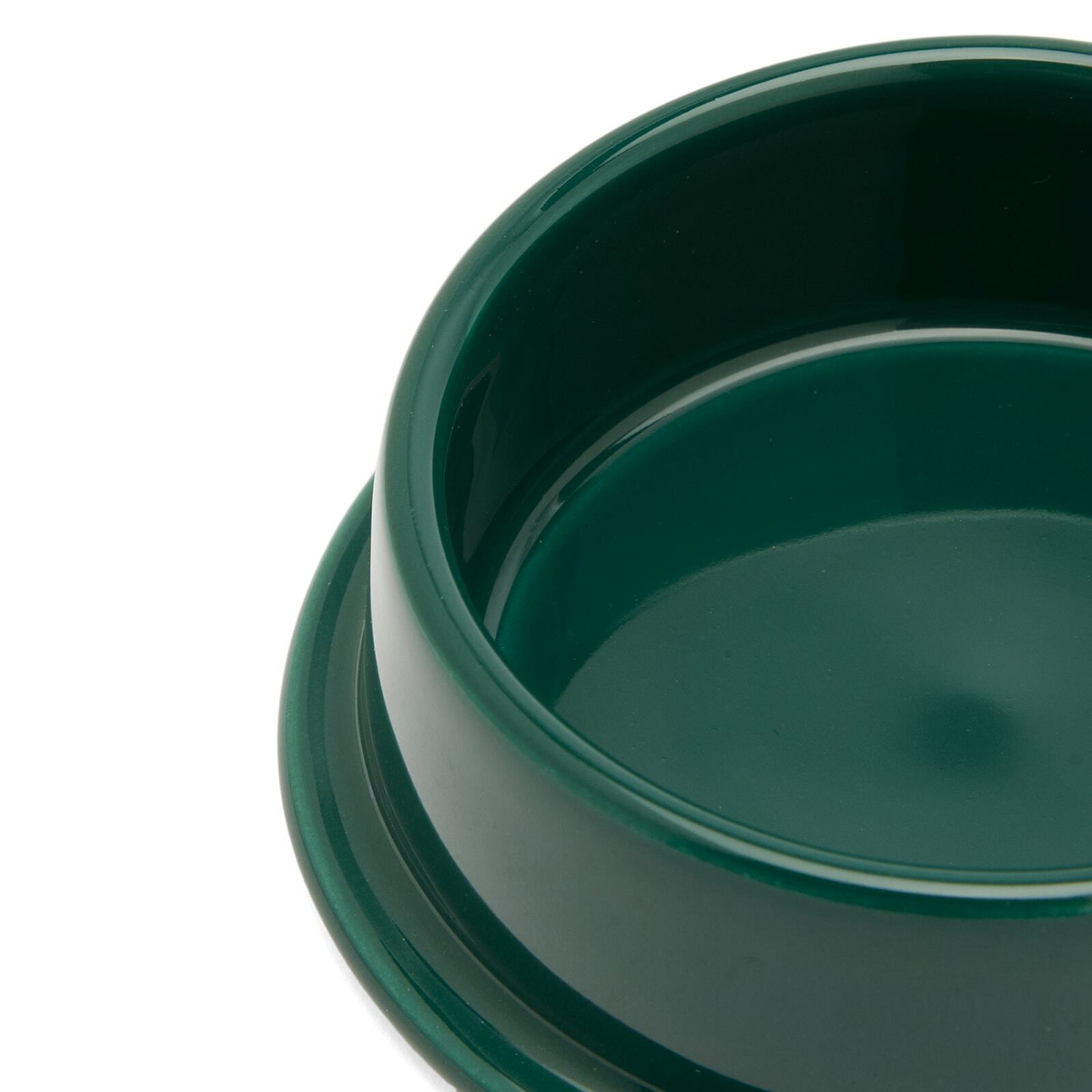HAY Column Candleholder - Small in Dark Green 