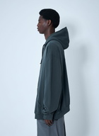 Maison Margiela Logo Motif Zip-Up Sweateshirt