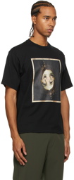 Undercover Black Mirrored Face T-Shirt