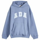Adanola Women's Oversized Hoodie in Vintage Blue/Powder Blue