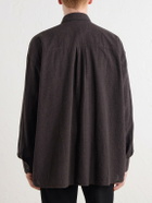 Our Legacy - Borrowed Checked Woven Shirt - Brown