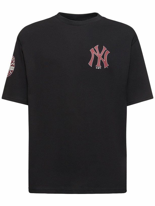 Photo: NEW ERA - Ny Yankees Mlb Large Logo T-shirt