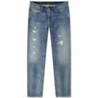 Nudie Jeans Co Men's Nudie Grim Tim Jean in Worn Thread