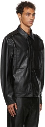 Cornerstone Faux-Leather Jacket