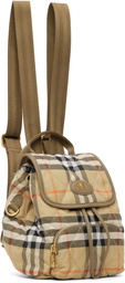 Burberry Beige Mini Horseshoe Backpack