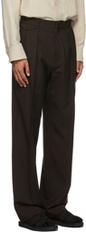 The Row Brown Marcello Trousers