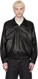 Maryam Nassir Zadeh Black Resolution Leather Jacket