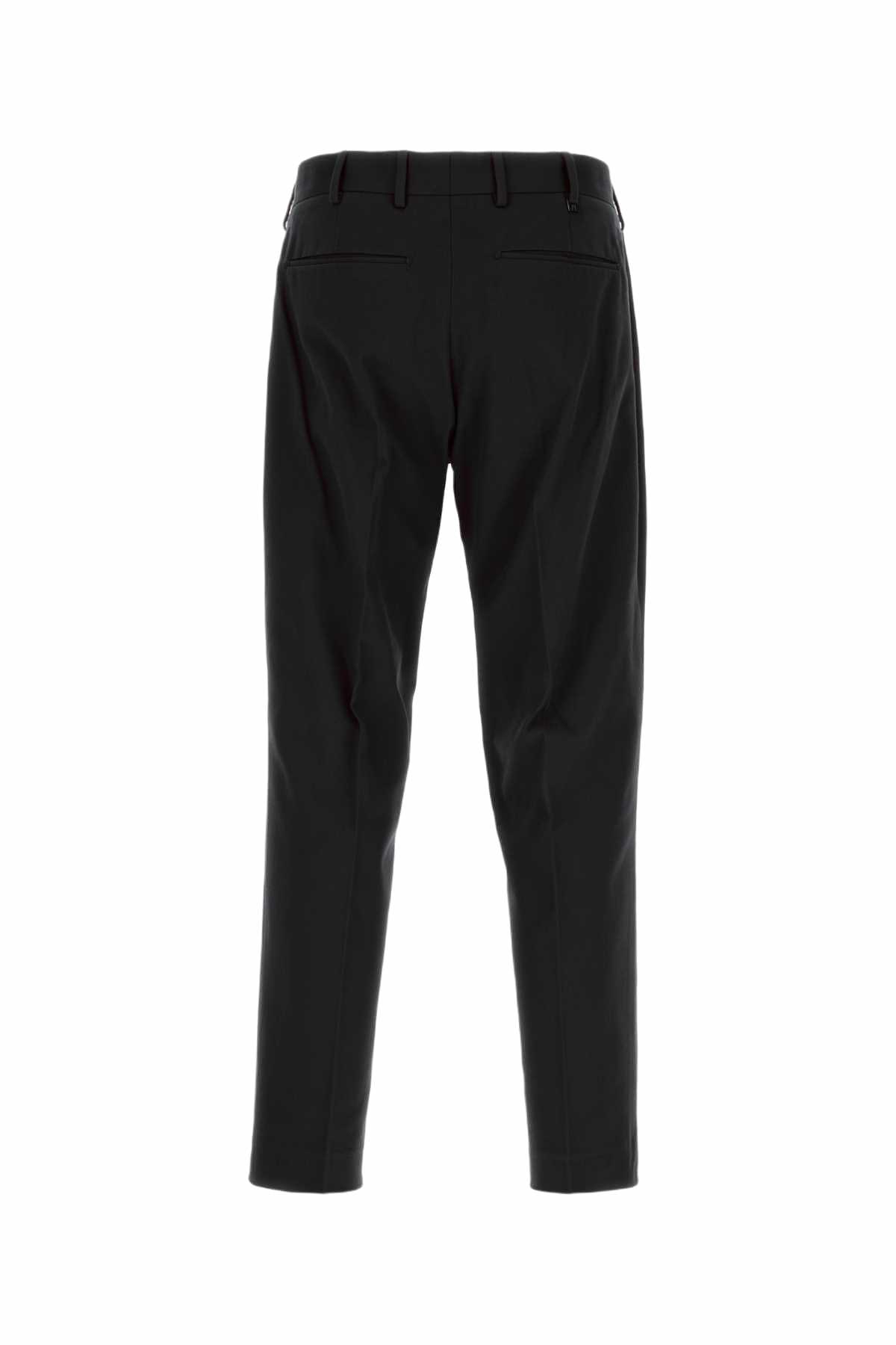 PT Torino Black Cotton Pant