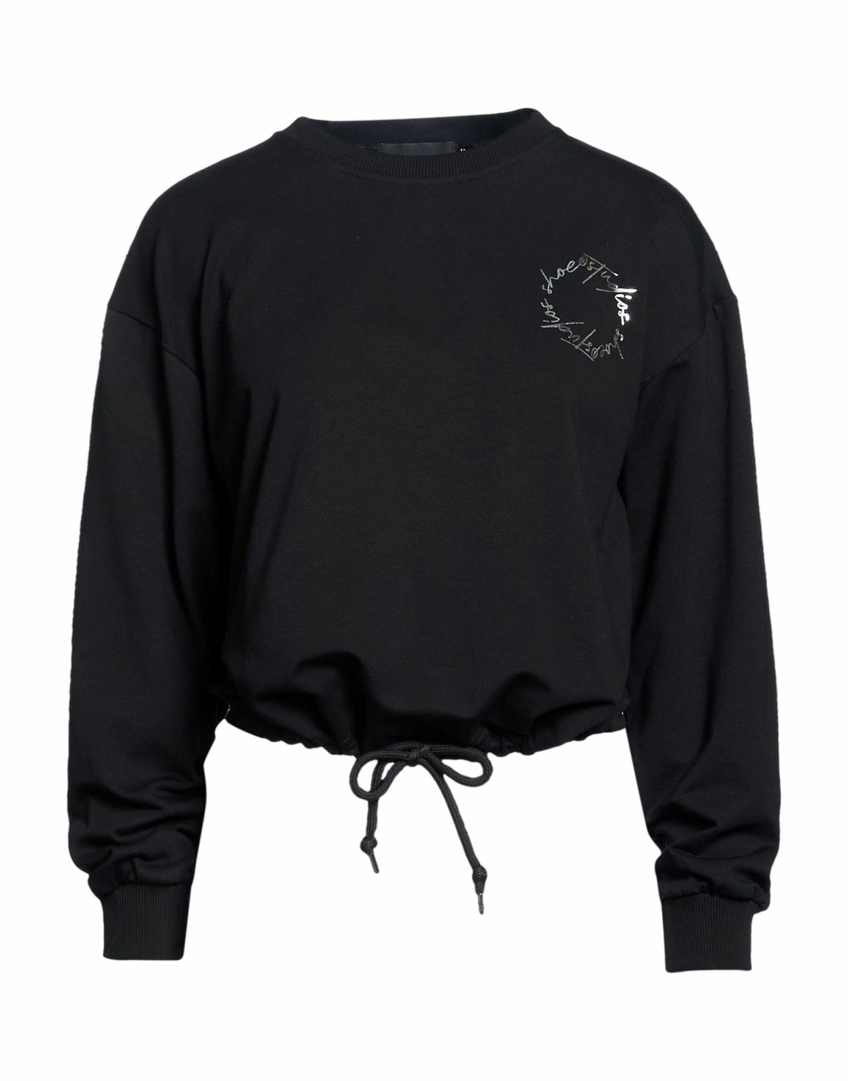 Shoe Womens Sweatshirt in Black