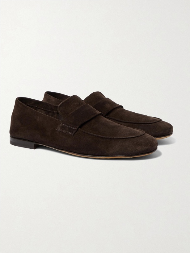 Photo: OFFICINE CREATIVE - Airto Suede Loafers - Brown