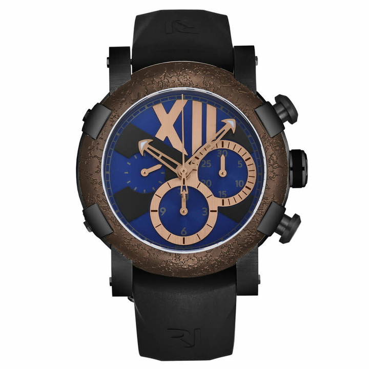 Photo: Romain Jerome Titanic-Dna Chronograph Automatic Blue Dial Mens Watch RJ.TI.CH.503.20