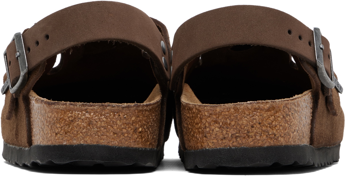Birkenstock Brown Regular Tokio Slip-on Loafers
