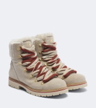Bogner Andermatt shearling-lined suede ankle boots