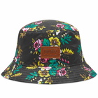 Kenzo Men's Bouquet Reversible Bucket Hat in Black