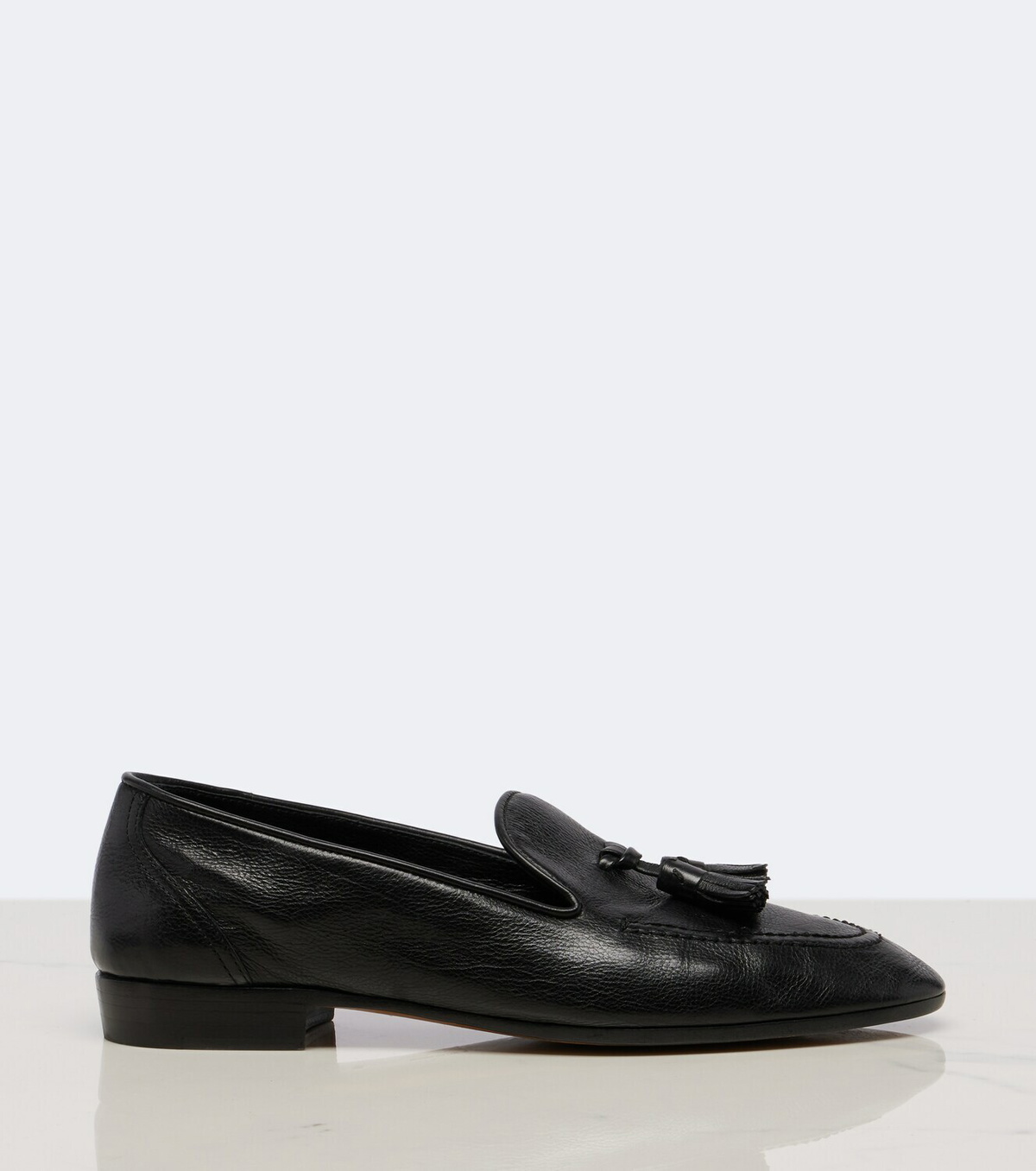 The Row Caden leather loafers