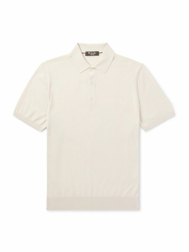 Photo: Loro Piana - Wish® Wool Polo Shirt - Neutrals