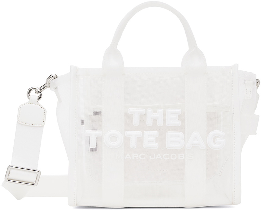 Marc Jacobs White 'The Mesh Small' Tote Marc Jacobs