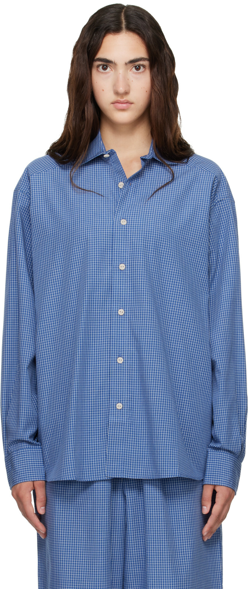 Baserange Navy Claude Shirt
