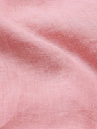 Sunspel - Linen Shirt - Pink