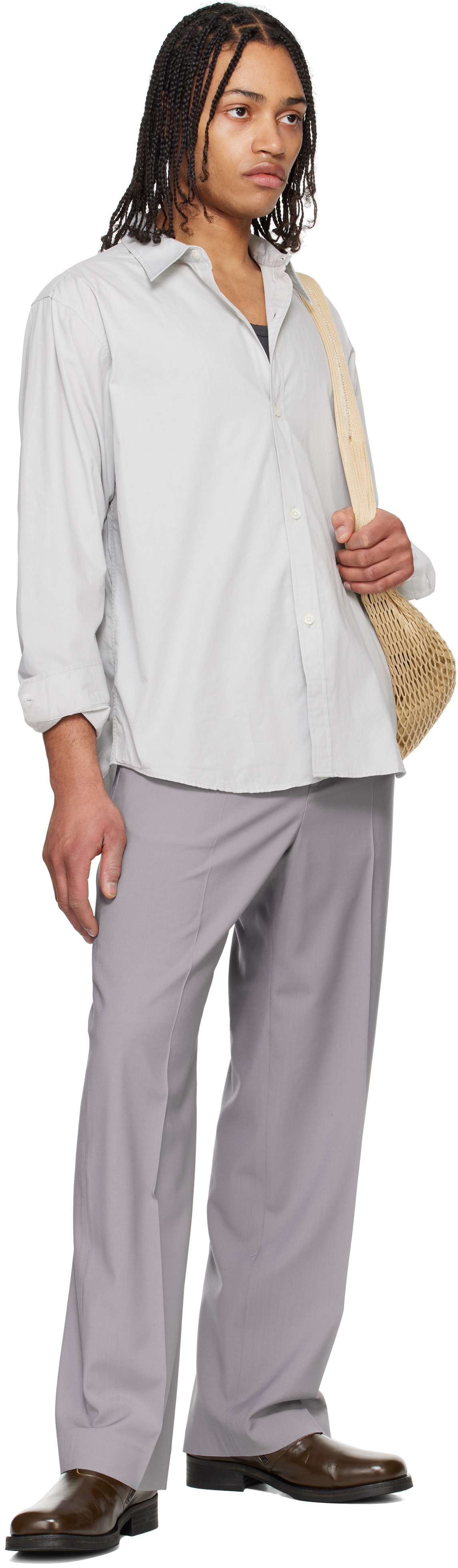 mfpen Gray Evening Shirt mfpen