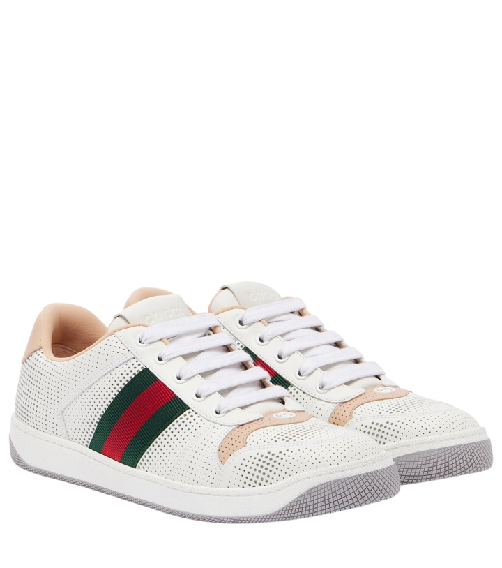 Photo: Gucci Screener leather sneakers