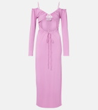The Attico Cutout maxi dress