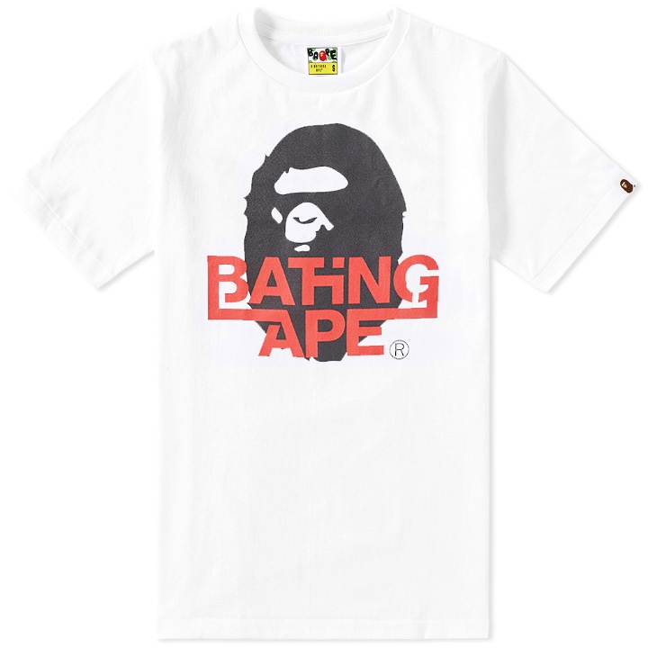 Photo: A Bathing Ape Bathing Ape Logo Tee