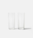 NasonMoretti Dodeca set of 2 highball glasses