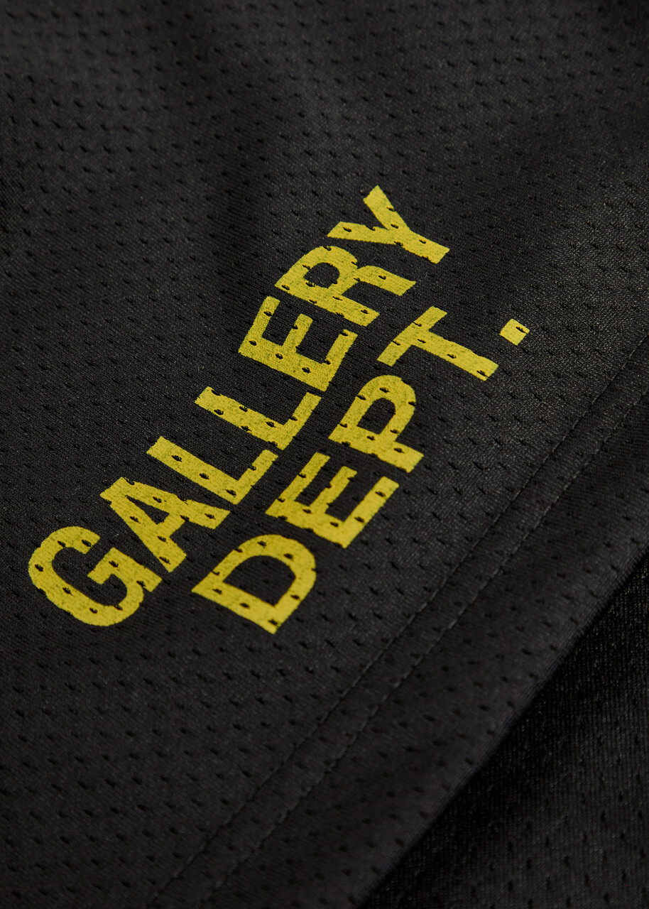 Gallery Dept. Striped Mesh Shorts Black