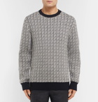 Mr P. - Textured Merino Wool Sweater - Gray