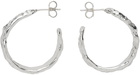 octi Silver Avocado/Lava Earrings