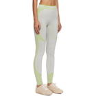 Casablanca Gray & Green Seamless Leggings