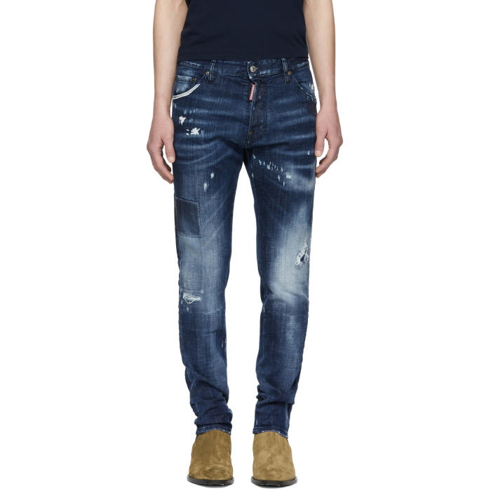 Photo: Dsquared2 Blue Cool Guy Jeans 
