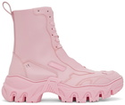 Rombaut Pink Apple Leather Boccacio II High-Top Sneakers