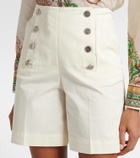 Etro Cotton-blend shorts