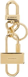 Givenchy Gold Padlock Keychain