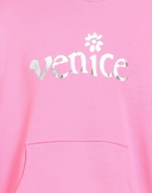 Erl Mens Sweatshirt Fuchsia