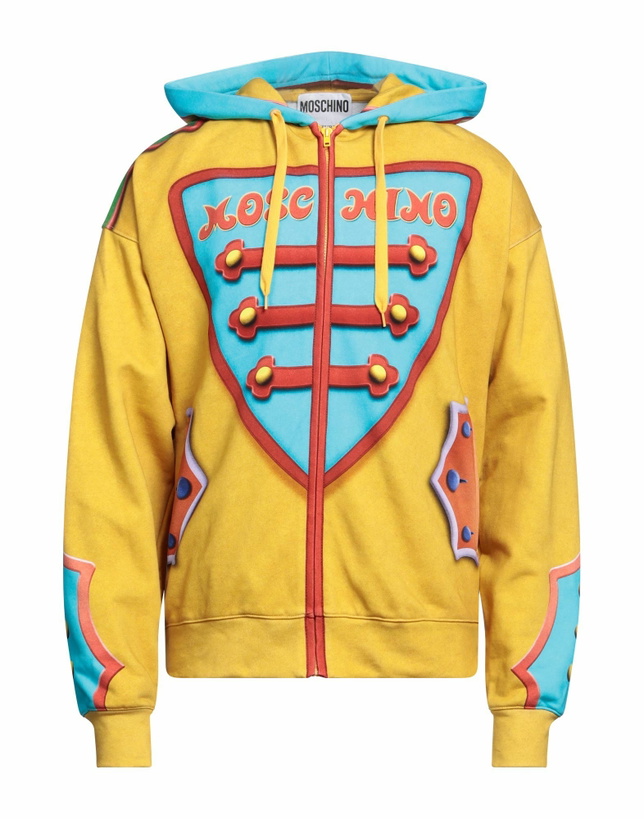Photo: Moschino Couture Mens Sweatshirt in Mustard