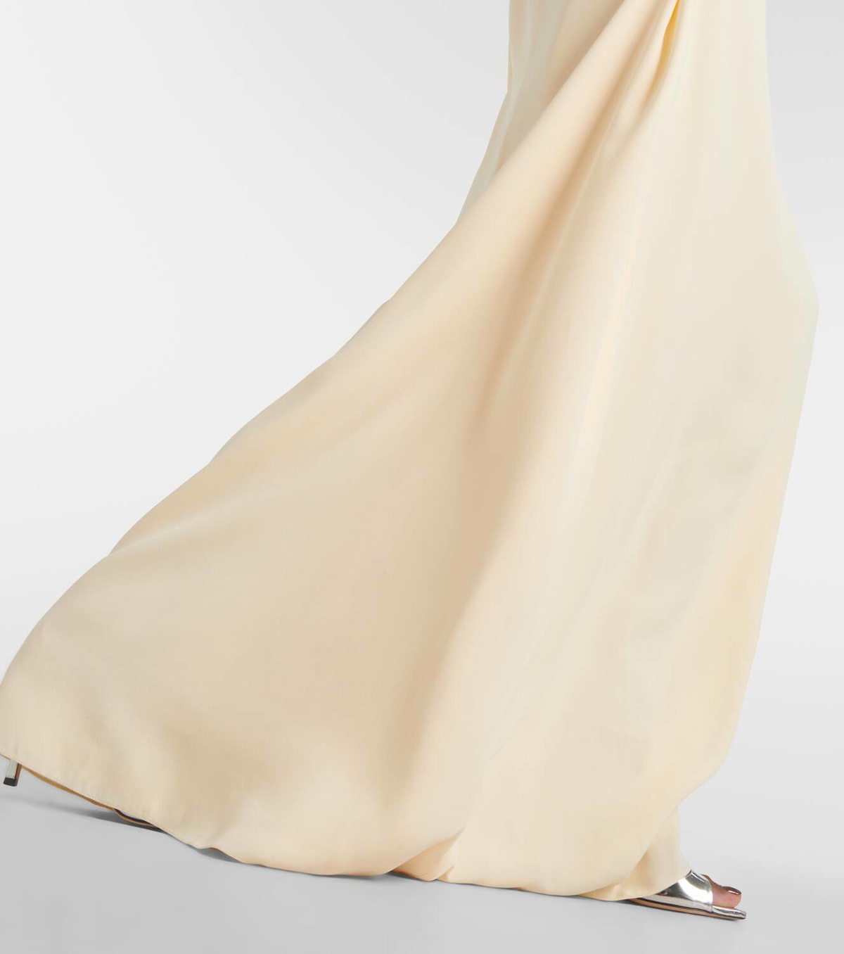 Erdem Embellished caped gown
