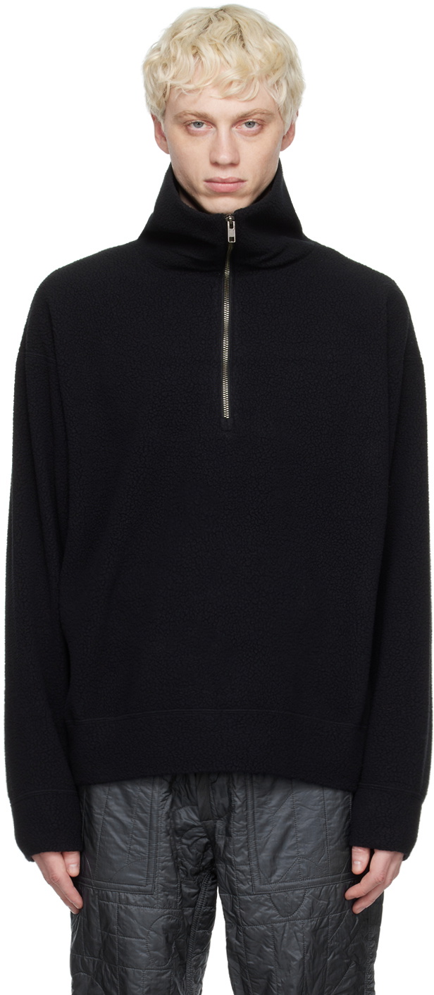 RAINMAKER KYOTO Black Polartec Sweater