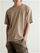 Rag & Bone - 425 Logo-Print Cotton-Jersey T-Shirt - Brown