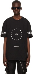 Hood by Air SSENSE Exclusive Black Stars 'Veteran' T-Shirt