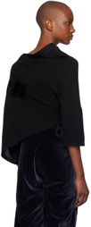 Kiko Kostadinov Black Fortunati Sweater