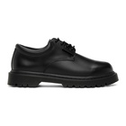 N.Hoolywood Black Leather Postman Derbys