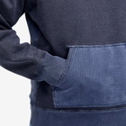 RRL Men's Popover Hoodie in Navy Multi